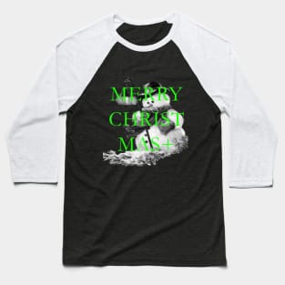 Snowman merry christmas Baseball T-Shirt